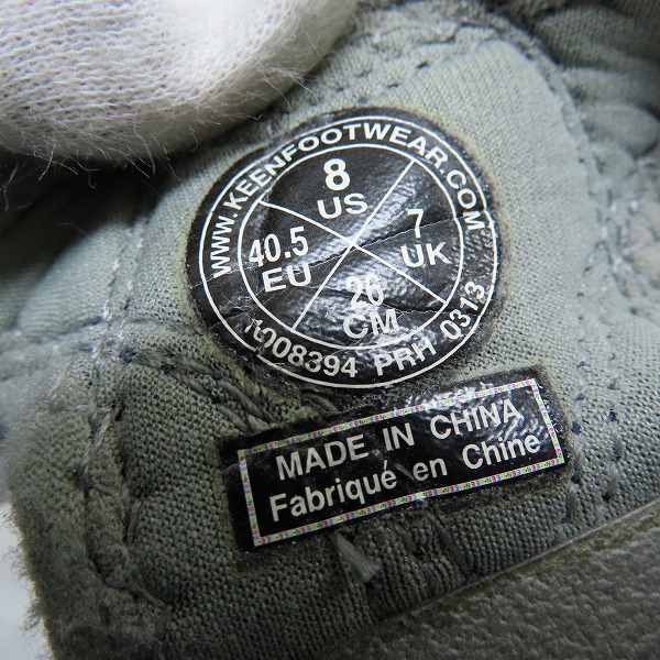 実際に弊社で買取させて頂いたKEEN/キーン ニューポート H2 撥水サンダル 1008394/26.0の画像 5枚目