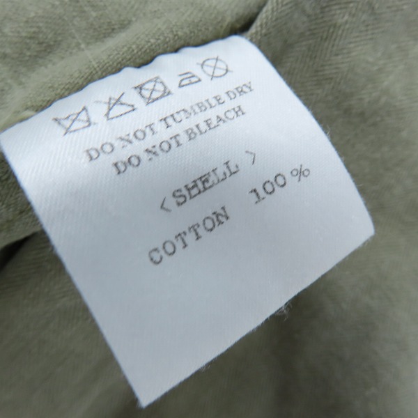 実際に弊社で買取させて頂いたTHE CRIMIE/ザクライミー ミリタリーシャツ C1E7-SH01/Mの画像 4枚目