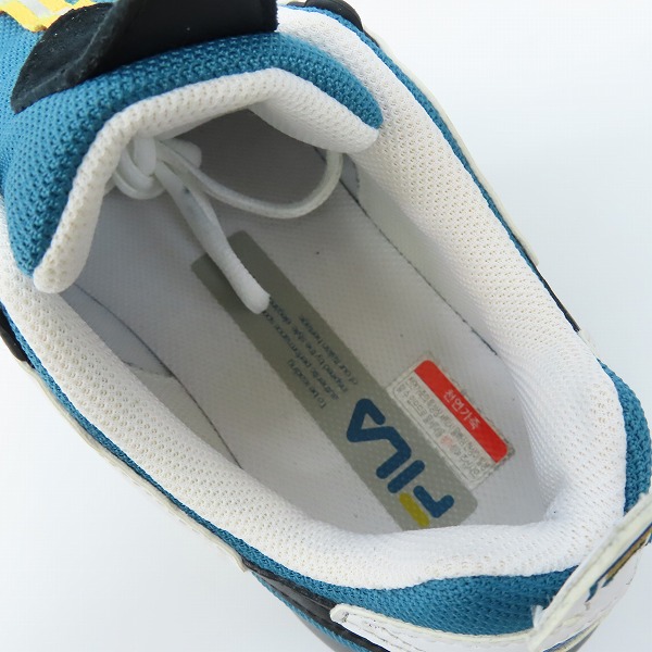 実際に弊社で買取させて頂いたFILA/フィラ BOVEASORUS 99/ボビアソラス 99 スニーカー FS1HTA3054X-WGN/US9の画像 4枚目