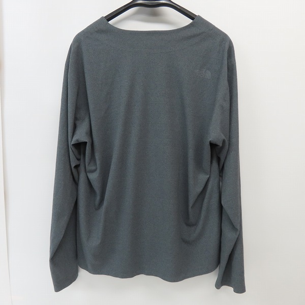 実際に弊社で買取させて頂いたTHE NORTH FACE/ノースフェイス Tech Lounge Cardigan テック ラウンジ カーディガン グレー NT11961/XLの画像 1枚目