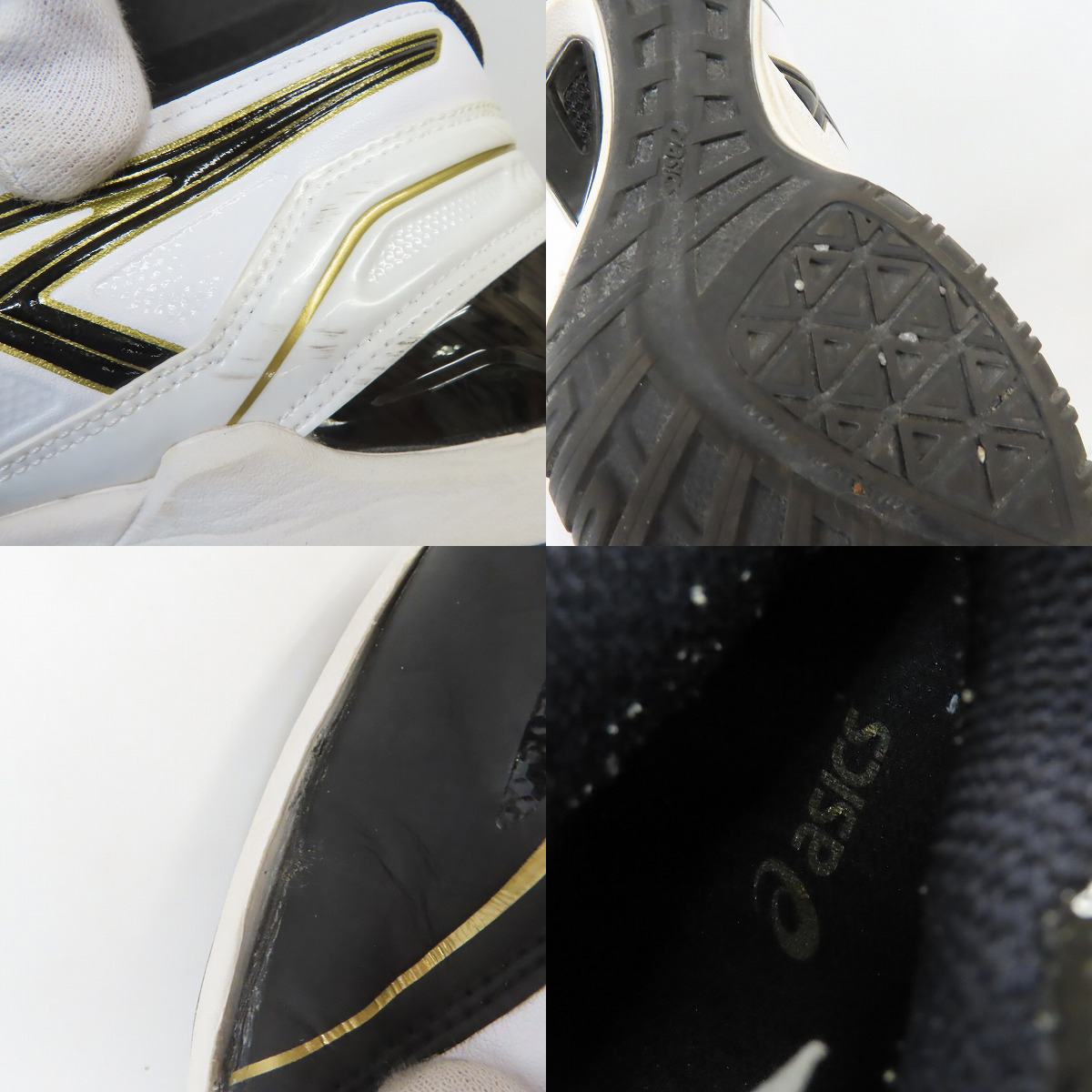 実際に弊社で買取させて頂いたasics/アシックス GELBURST RS2/ゲルバースト バスケットボールシューズ TBF19G 27の画像 6枚目