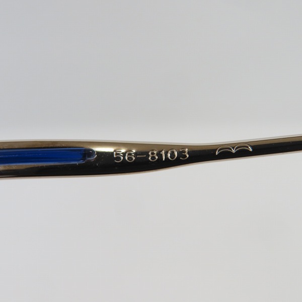 実際に弊社で買取させて頂いたJEAN PAUL GAULTIER/ジャンポールゴルチエ ヴィンテージ サングラス シルバー 56-8103の画像 7枚目