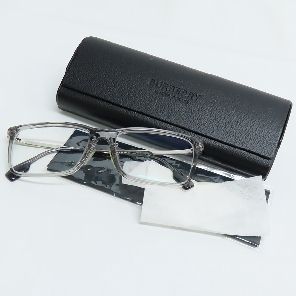 実際に弊社で買取させて頂いたBURBERRY/バーバリー メガネフレーム B2339-Fの画像 9枚目