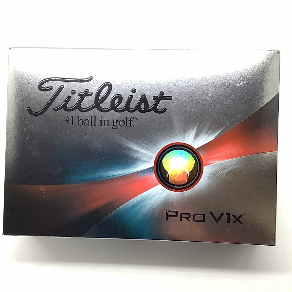 実際に弊社で買取させて頂いた(2)【未使用】Titleist/タイトリスト PRO V1x ゴルフボール ホワイト 1ダースの画像 2枚目