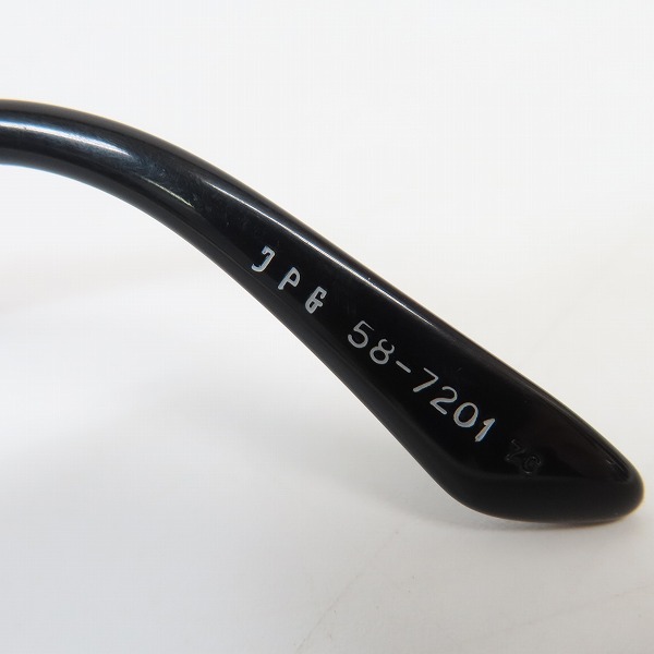 実際に弊社で買取させて頂いたJEAN PAUL GAULTIER/ジャンポールゴルチエ ヴィンテージ サングラス 58-7201の画像 4枚目