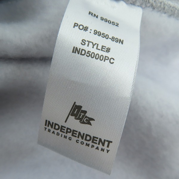 実際に弊社で買取させて頂いたINDEPENDENT/インディペンデント SDP/スチャダラパー プルオーバーパーカー/Sの画像 3枚目