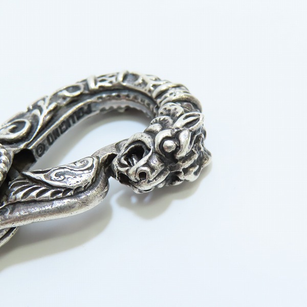 実際に弊社で買取させて頂いたLEATHERS AND TREASURES/レザーズアンドトレジャーズ ケルティックタイガーウォレットチェーンの画像 3枚目