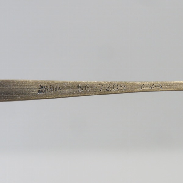 実際に弊社で買取させて頂いた JEAN PAUL GAULTIER/ジャンポールゴルチエ ヴィンテージ サングラス クリップオン 56-7205の画像 5枚目