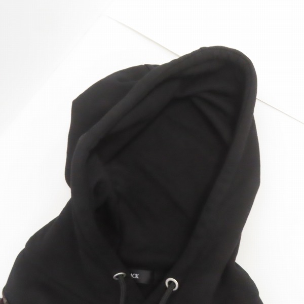 実際に弊社で買取させて頂いたNO ID. BLACK/ノーアイディーブラック 22SS ベロア切替BIGプルオーバーパーカ 448006-579T/ONEの画像 5枚目