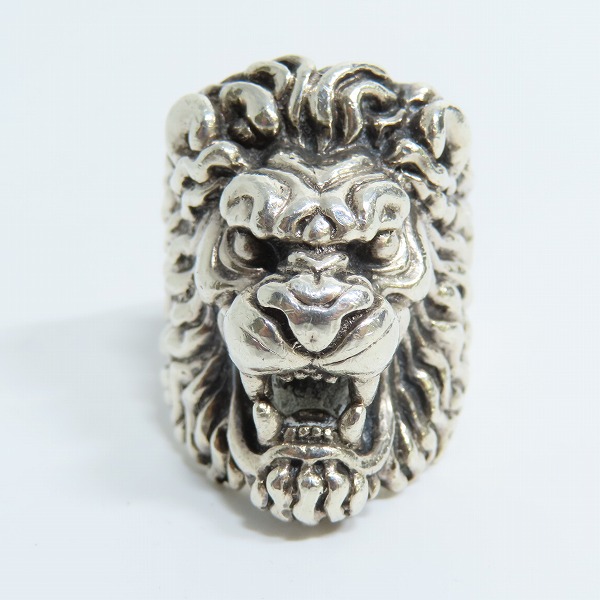 実際に弊社で買取させて頂いたLeathers＆Treasures/レザーズ＆トレジャーズ グランドライオンリング/17-18号の画像 1枚目