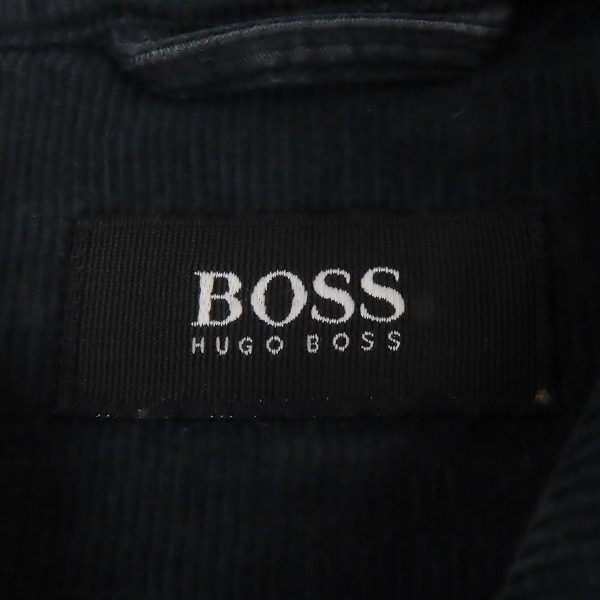 実際に弊社で買取させて頂いたHUGO BOSS/ヒューゴボス  キルティング コーデュロイ ジャケット/50の画像 2枚目