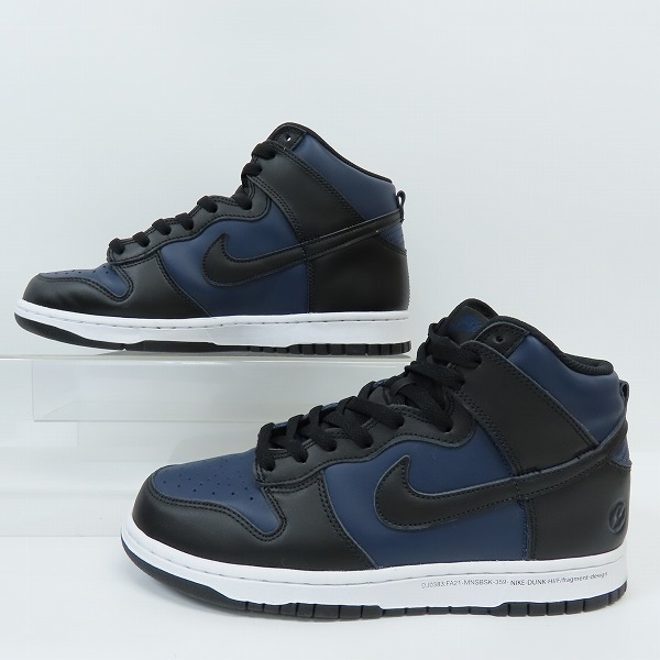 実際に弊社で買取させて頂いたNIKE×FRAGMENT DESIGN/ナイキ×フラグメント DUNK HI/F ダンク DJ0383-400/27の画像 3枚目