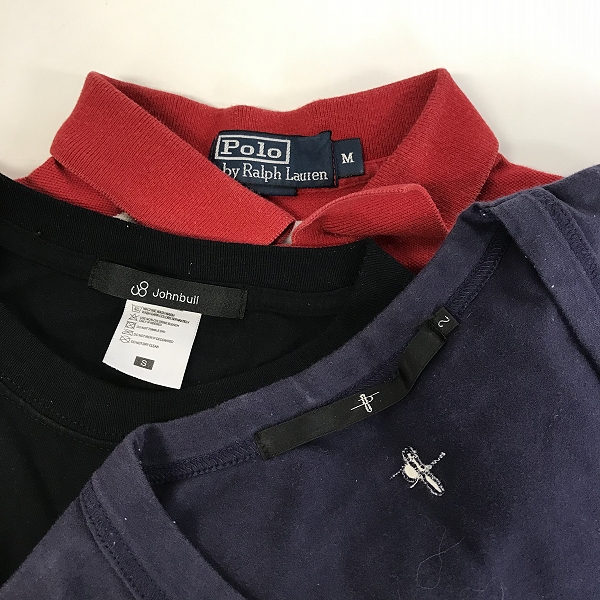 実際に弊社で買取させて頂いた【おまとめ品】ポロラルフローレン/ジョンブル/ノーアイディー他 Tシャツ/カットソー/パンツ/ポロシャツ等の画像 1枚目