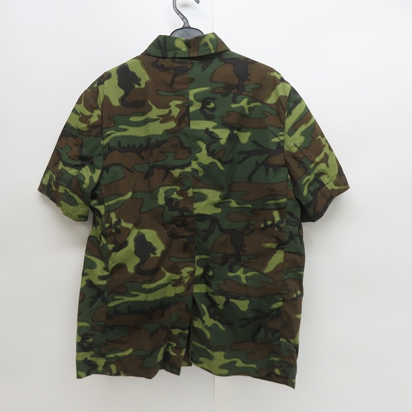 実際に弊社で買取させて頂いたSUGAR CANE×Mister Freedom/シュガーケン×ミスターフリーダム ERDL CAMO THE CONTINENTAL カモフラ 半袖シャツ SC36967/Mの画像 1枚目