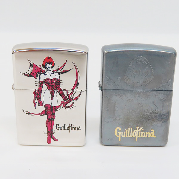 傷あり Zippo サクラ大戦 マリア タチバナ 1997年製 ジッポー 鏡面