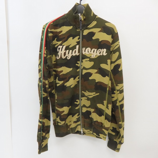 実際に弊社で買取させて頂いたHYDROGEN/ハイドロゲン サイドライン カモフラ ジップアップブルゾン/M