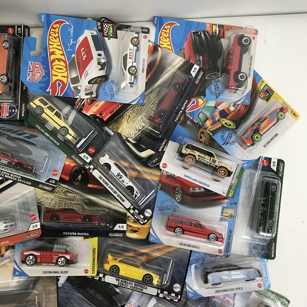 実際に弊社で買取させて頂いた【おまとめ品/未開封】MATTEL/マテル HOTWHEELS/ホットウィール プレミアム/ワイルドスピード 他 トヨタ/ホンダ/日産/ボルボ 等の画像 2枚目