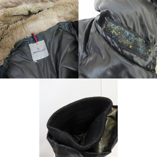 実際に弊社で買取させて頂いた【難有り】MONCLER/モンクレール BULGARIE ブルガリ ダウンジャケット 41323/91/68950/2の画像 9枚目