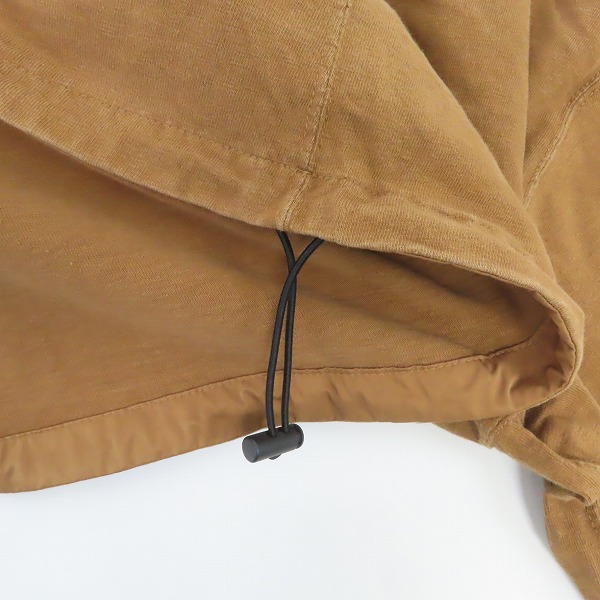 実際に弊社で買取させて頂いたREMI RELIEF×BRIEFING/レミレリーフ×ブリーフィング 胸ポケットロゴ 半袖Tシャツ/カットソー ブラウン/XLの画像 4枚目