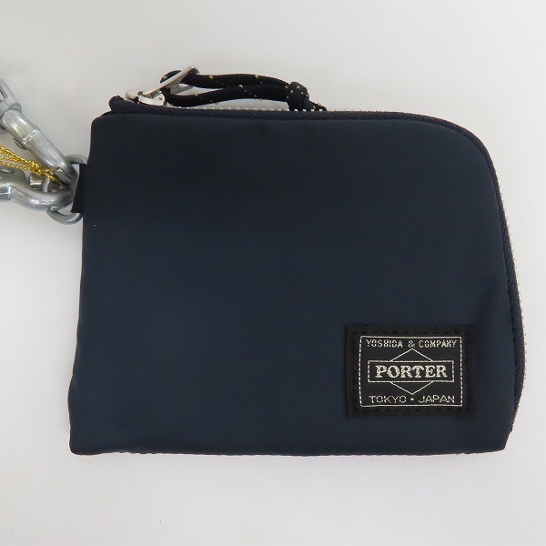 未使用】PORTER/ポーター LIBERTY/リバティー L字ファスナーショルダー 