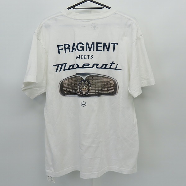 実際に弊社で買取させて頂いたFragment Design×Maserati/フラグメント×マセラティ ロゴ Tシャツ の画像 1枚目