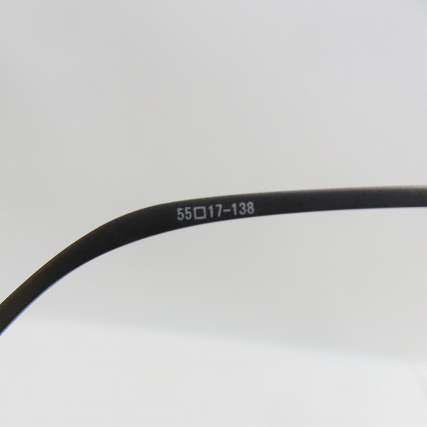 実際に弊社で買取させて頂いたless than human/レスザンヒューマン po6po10 ポルポト アイウエア/メガネフレームの画像 6枚目