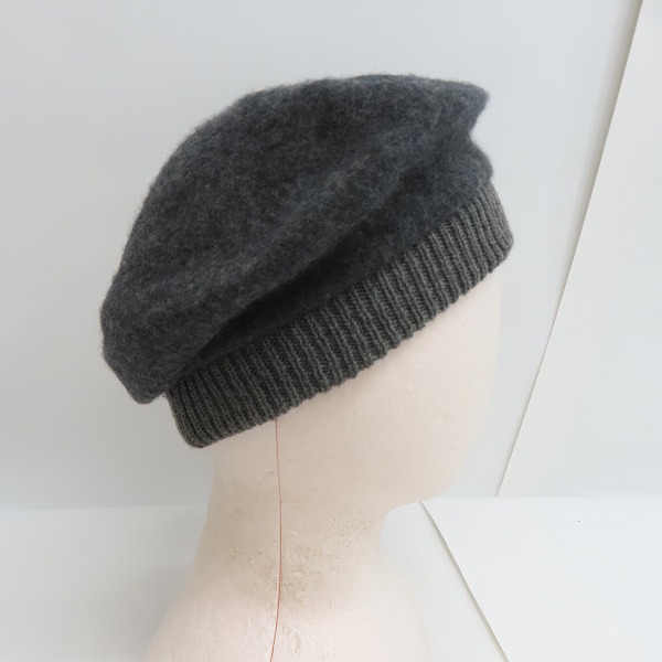 実際に弊社で買取させて頂いたNO ID. /ノーアイディー ホールリブウールベレー 849888-725Hの画像 4枚目