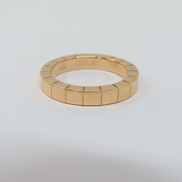 実際に弊社で買取させて頂いたCartier/カルティエ ラニエール リング/指輪 750/K18PG/ピンクゴールド 7号の画像 3枚目