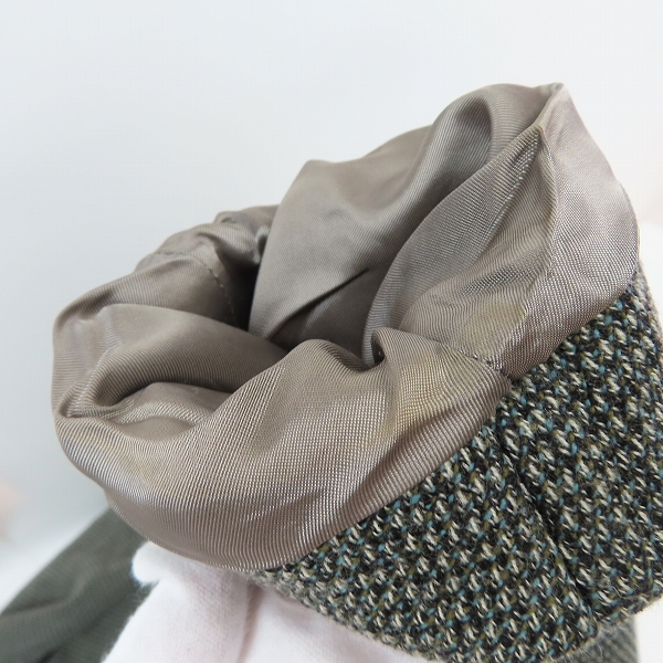 実際に弊社で買取させて頂いたDries Van Noten/ドリス ヴァンノッテン ウール ダブルロングコート 48の画像 9枚目