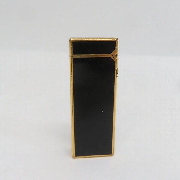 実際に弊社で買取させて頂いたdunhill/ダンヒル サイドローラー ガスライター ブラック/ゴールドの画像 1枚目