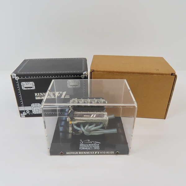 実際に弊社で買取させて頂いたWilliams RENAULT F1/ウィリアムズ ルノー V10 RS05 1/10 エンジン模型 F1 1993 FW15C チャンピオンカーの画像 8枚目
