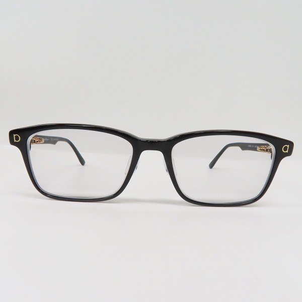 実際に弊社で買取させて頂いた999.9×Salvatore Ferragamo/フォーナインズ×サルヴァトーレフェラガモ 度入り眼鏡/メガネフレーム/アイウェア SF9002 001の画像 1枚目