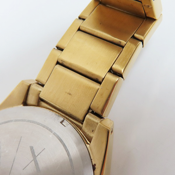 実際に弊社で買取させて頂いたARMANI EXCHANGE/アルマーニエクスチェンジ クォーツ クロノグラフ 紺文字盤 腕時計 AX7116【動作未確認】の画像 5枚目