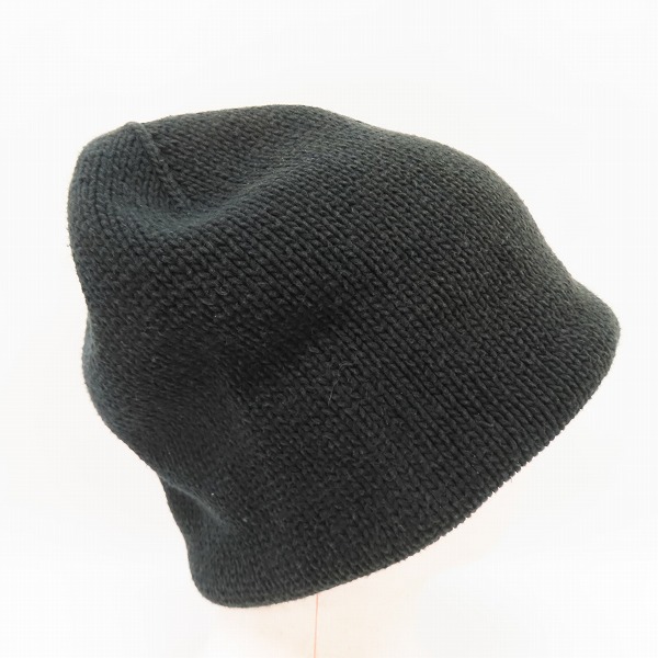 実際に弊社で買取させて頂いたNUMBER (N)INE/ナンバーナイン ボーダー バルーン ニットキャップ/ニット帽 ブラック/レッド/ONE SIZEの画像 4枚目