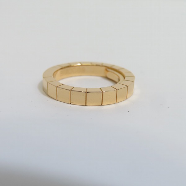 実際に弊社で買取させて頂いた【カスタム】Cartier/カルティエ K18/750 ラニエール リング SNOE刻印/指輪/5号の画像 2枚目