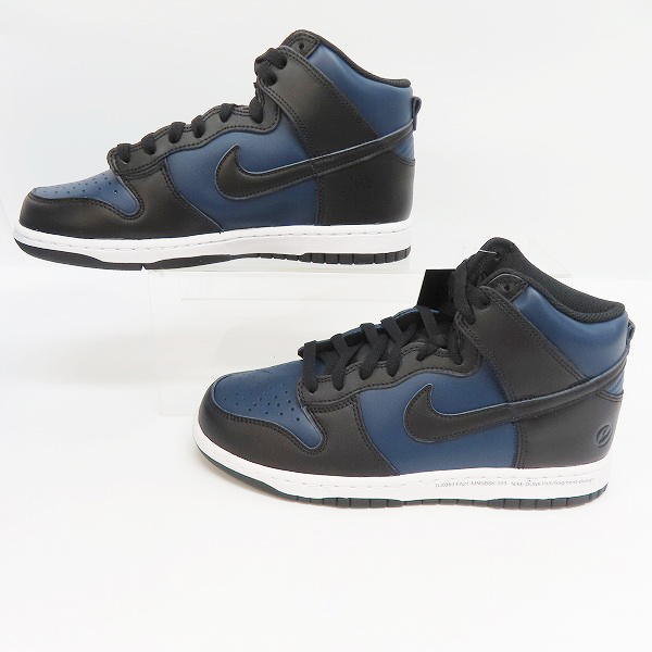 実際に弊社で買取させて頂いた【未使用】NIKE×FRAGMENT DESIGN/ナイキ×フラグメントデザイン DUNK HI/F ダンク DJ0383-400/26の画像 3枚目