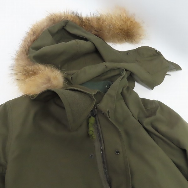 実際に弊社で買取させて頂いたMONKEY TIME/モンキータイム ユナイテッドアローズ モッズコート8325-699-0235/Sの画像 2枚目