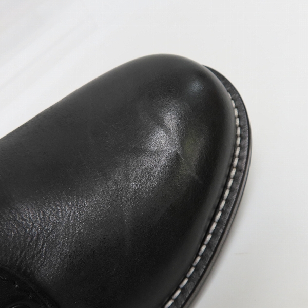 実際に弊社で買取させて頂いたDIESEL/ディーゼル レースアップ レザー コンバットブーツ FTW-RR /42の画像 7枚目