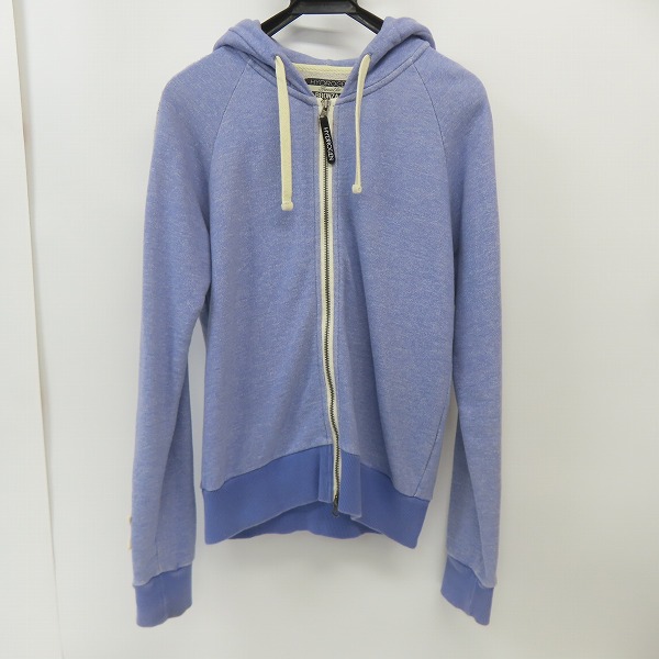 実際に弊社で買取させて頂いたHYDROGEN/ハイドロゲン BRONZAJI ブロンザージ スターワッペン サイドライン ジップアップパーカー/S