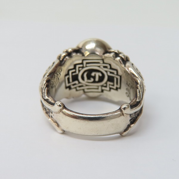 実際に弊社で買取させて頂いたレザーズアンドトレジャーズ スモール スペシャルエディションリング w/ライオン/スティングレイ 22号の画像 3枚目