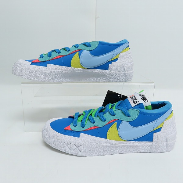 実際に弊社で買取させて頂いたNIKE×KAWS×sacai/ナイキ×カウズ×サカイ BLAZER LOW/ブレーザーロー ネプチューンブルー DM7901-400/25の画像 3枚目