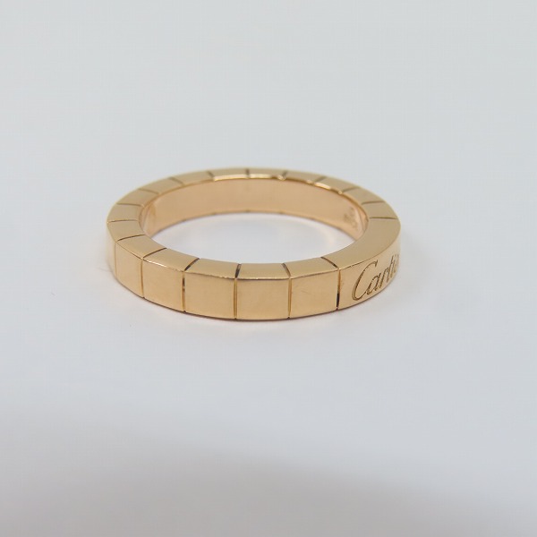 実際に弊社で買取させて頂いたCartier/カルティエ ラニエール リング/指輪 750/K18PG/ピンクゴールド 7号の画像 4枚目
