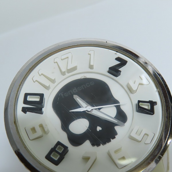 実際に弊社で買取させて頂いたTendence×HYDROGEN/テンデンス×ハイドロゲン スカル 腕時計【動作未確認】の画像 5枚目