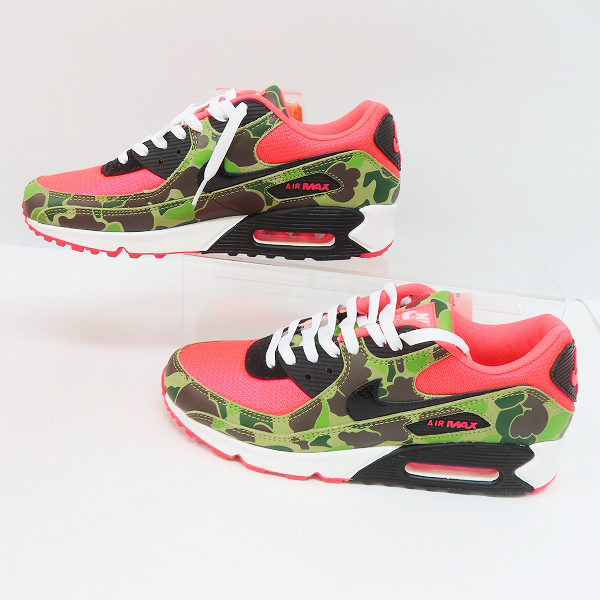 実際に弊社で買取させて頂いたNIKE×atmos/ナイキ×アトモス AIR MAX 90 DUCK CAMO/エアマックス90 ダックカモ CW6024-600/29.0の画像 3枚目