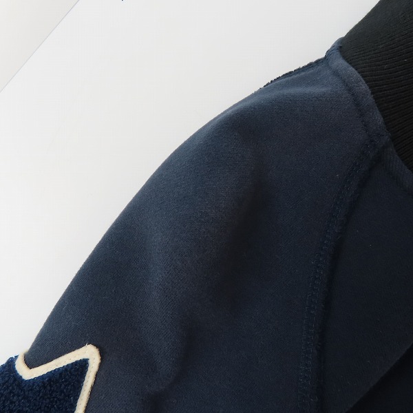 実際に弊社で買取させて頂いたHYDROGEN/ハイドロゲン BRONZAJI ブロンザージ エンブレム ワッペン ジップアップブルゾン/Sの画像 5枚目