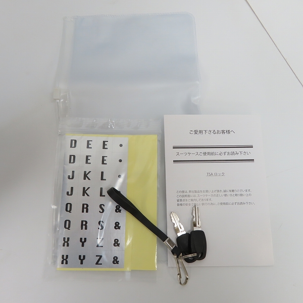 実際に弊社で買取させて頂いた【未使用】BRIEFING/ブリーフィング スーツケース/キャリーケース/TSAロック/機内持ち込みサイズ H-34F SD＋/BRA231C76の画像 9枚目