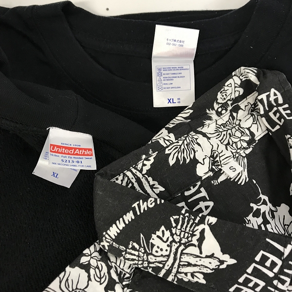 実際に弊社で買取させて頂いた【おまとめ品】マキシマムザホルモン バンドTシャツ/バンT/半袖シャツ/パーカーの画像 1枚目