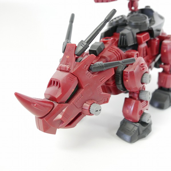実際に弊社で買取させて頂いた【完成品/ジャンク】TOMY/トミー ZOIDS/ゾイド 1/72 レッドホーン スティラコサウルス型/プラモデルの画像 1枚目