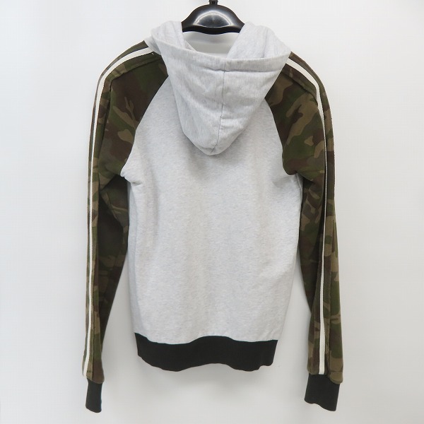 実際に弊社で買取させて頂いたHYDROGEN/ハイドロゲン カモフラ スカル プルオーバーパーカー/Sの画像 1枚目