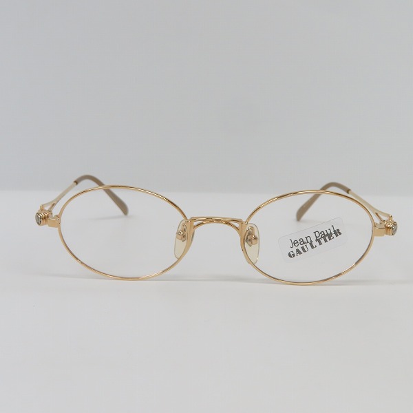 実際に弊社で買取させて頂いた JEAN PAUL GAULTIER/ジャンポールゴルチエ ヴィンテージ ゴールドフレーム サングラス クリップオン 56-7202の画像 2枚目